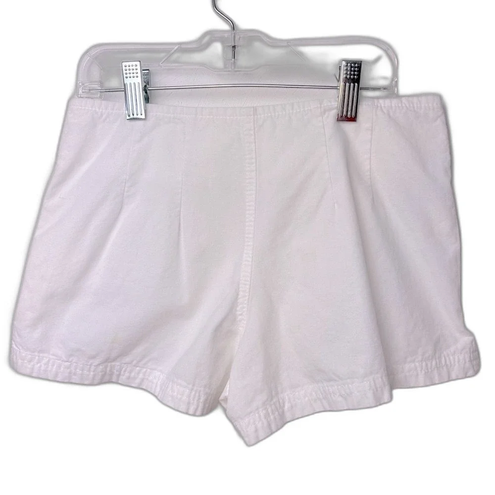 Girl Star Shorts White Size 1/2